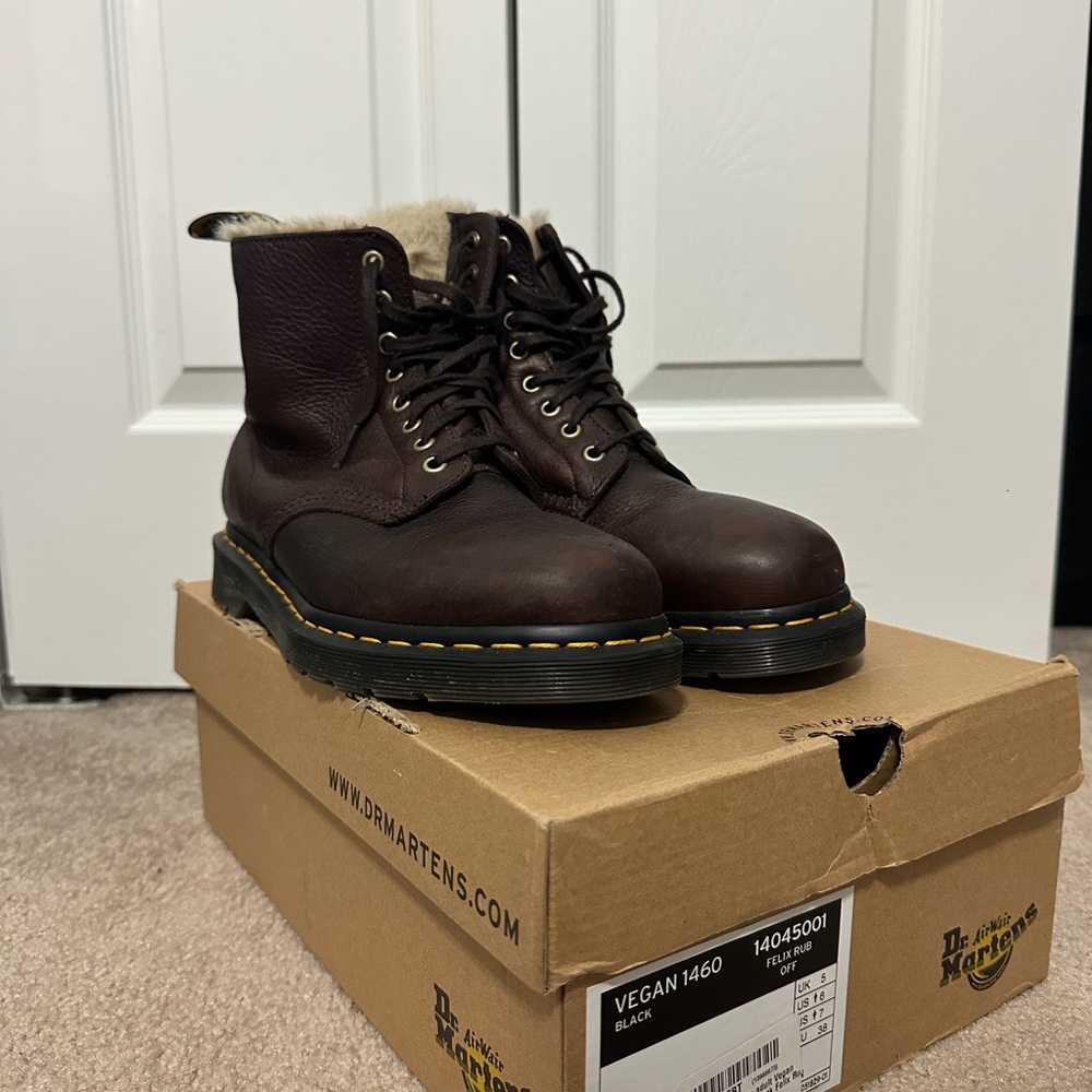 Dr. Martens Vegan 1460 Black Boots